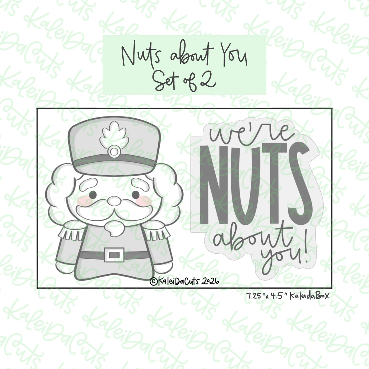 Nuts About You Cookie Cutter Set of 2