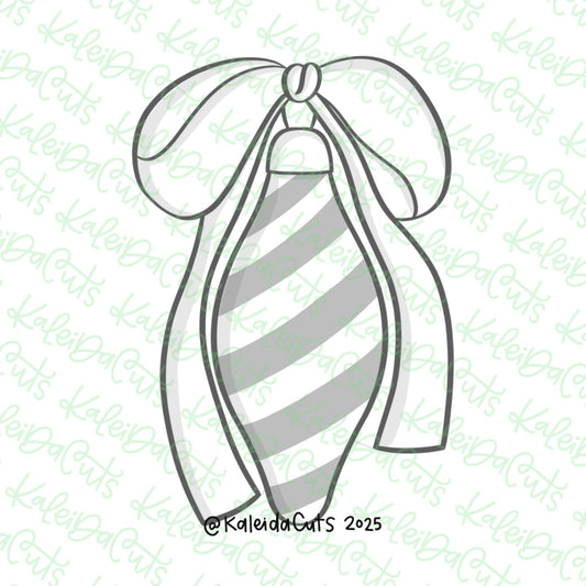 Coquette Ornament 2 Cookie Cutter