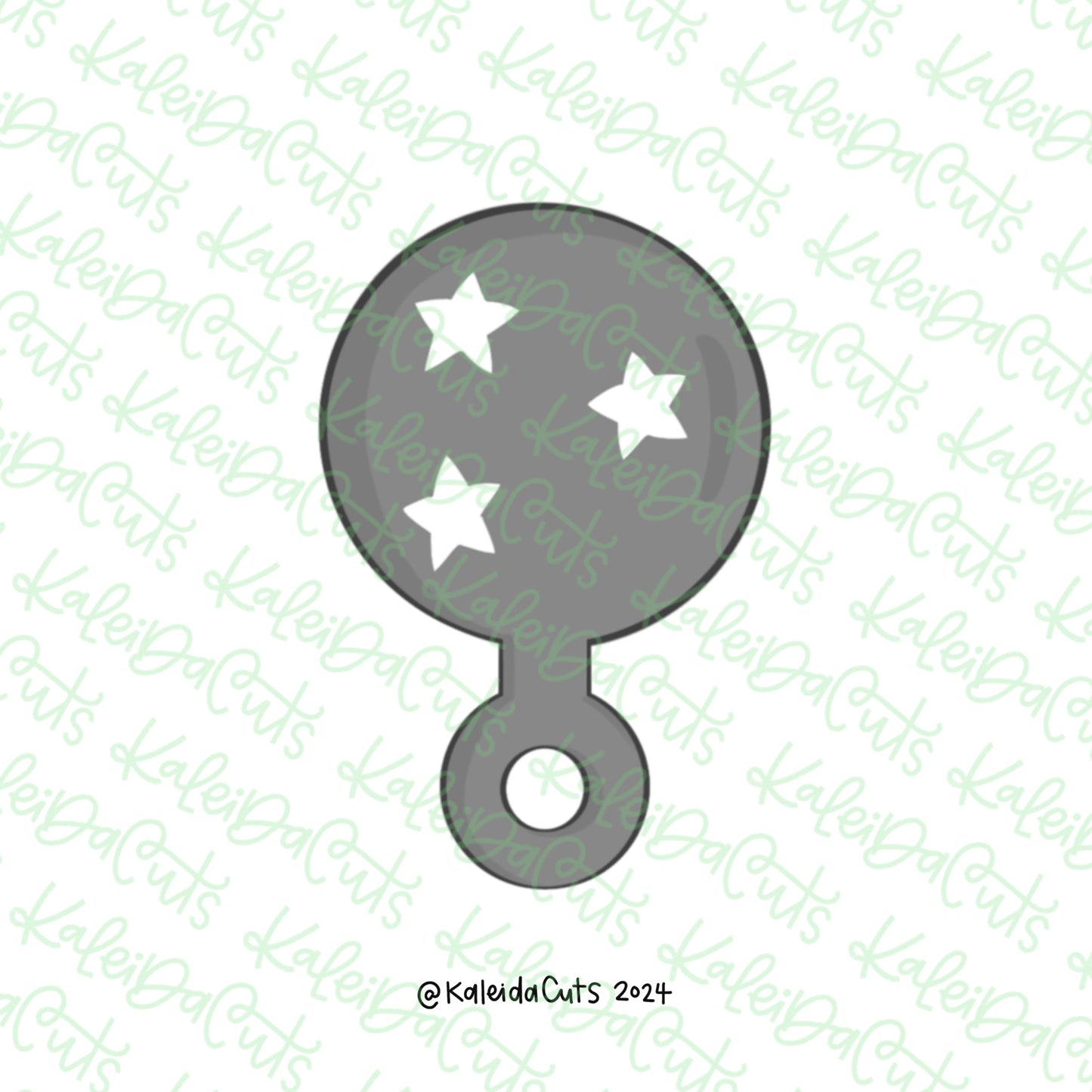 Classic Baby Rattle Cookie Cutter