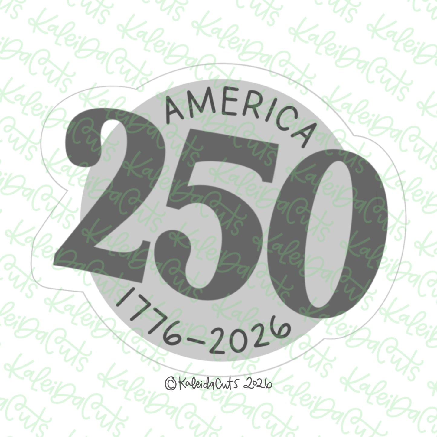 Americas 250th Cookie Cutter