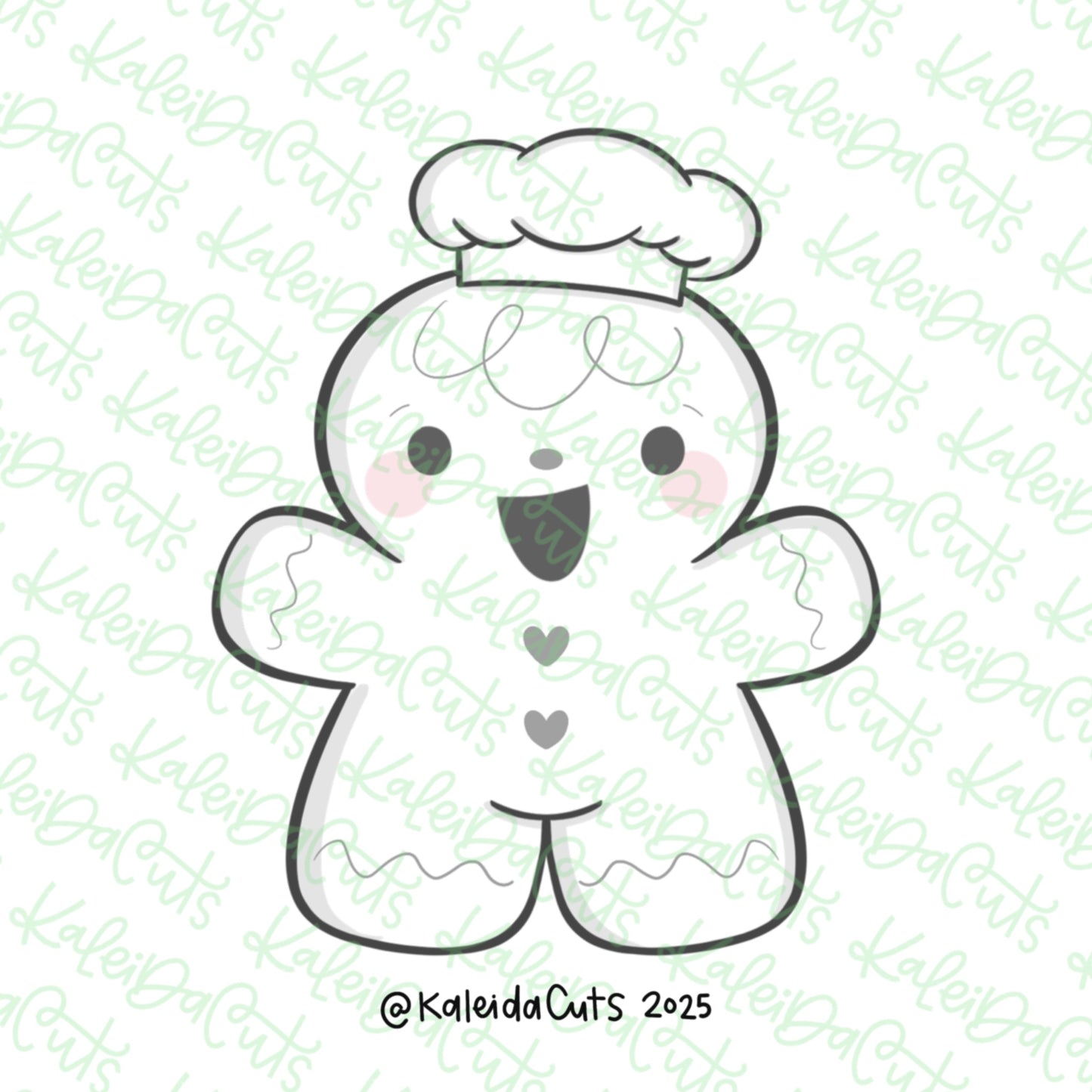 Baker Gingerbread Cookie Cutter