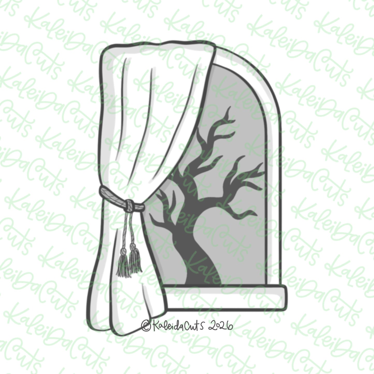 Spooky Window Cookie Cutter