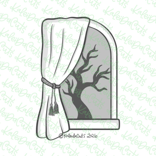 Spooky Window Cookie Cutter