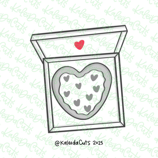 Open Pizza Box Cookie Cutter