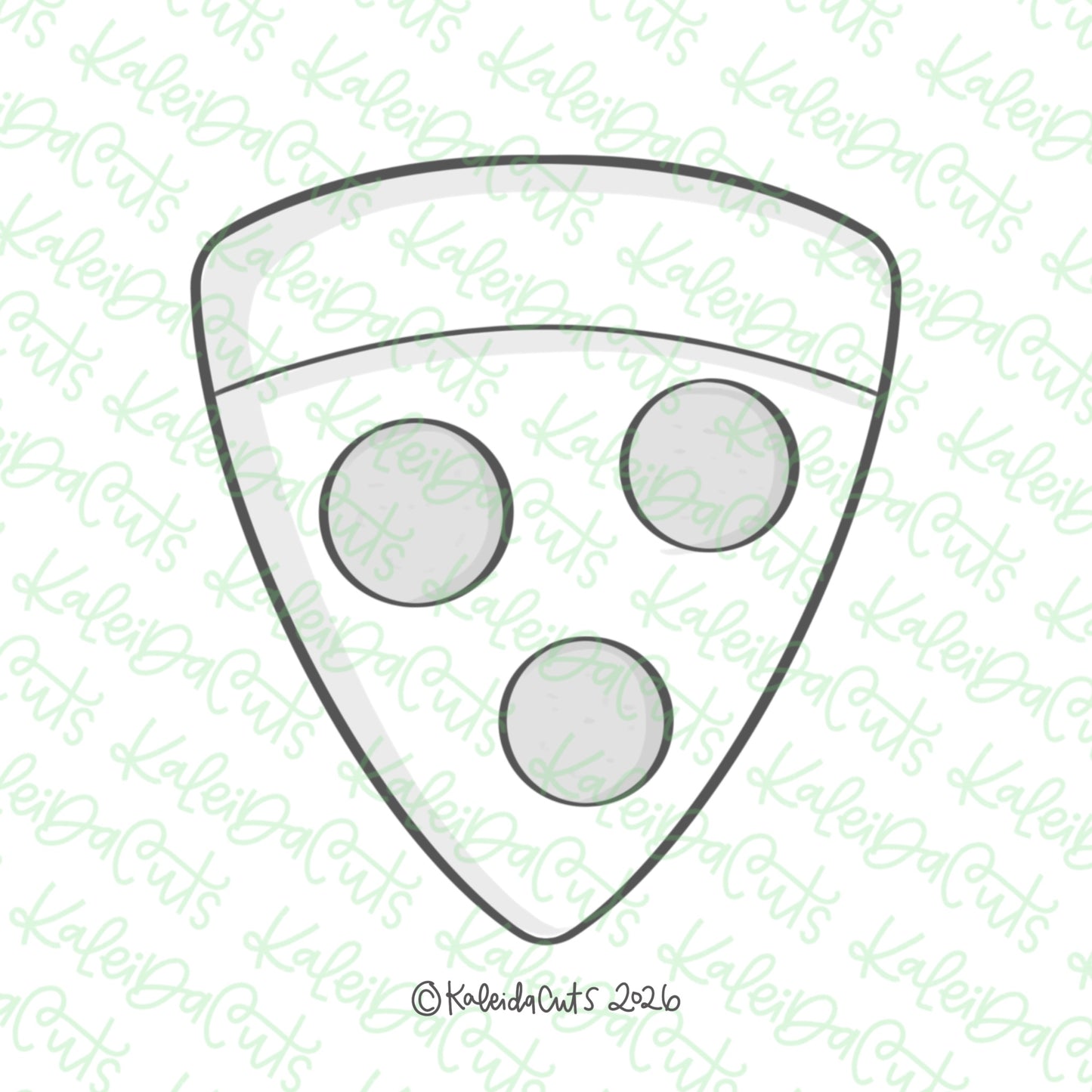 Triangle Pizza Cookie Cutter