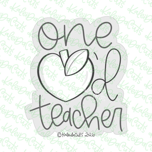 One Loved Teacher 2026 Cookie Cutter
