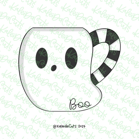 Ghost Coffee Cup Cookie Cutter