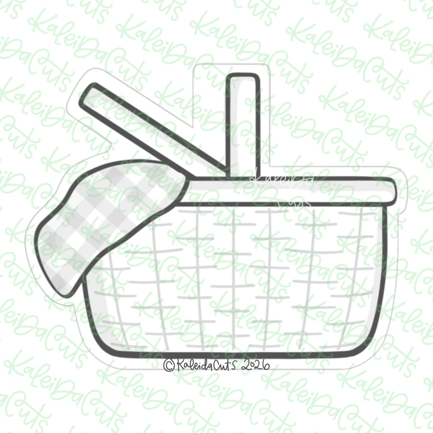 Picnic Basket Cookie Cutter