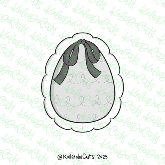 Chunky Scallop Egg Cookie Cutter