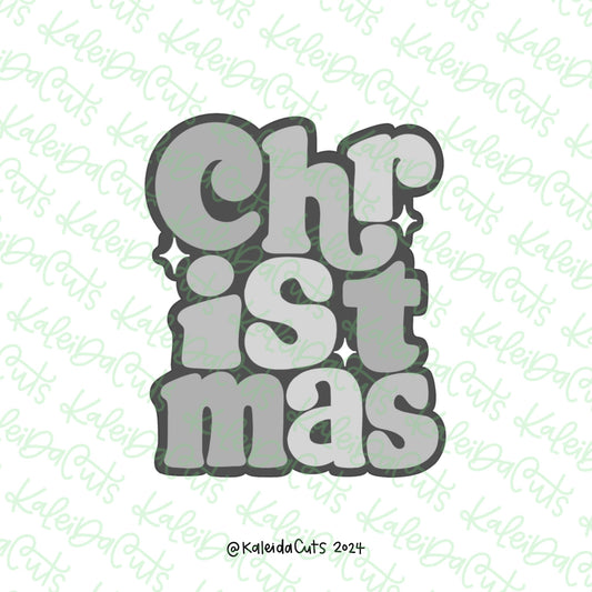 Christmas Plaque Cookie Cutter
