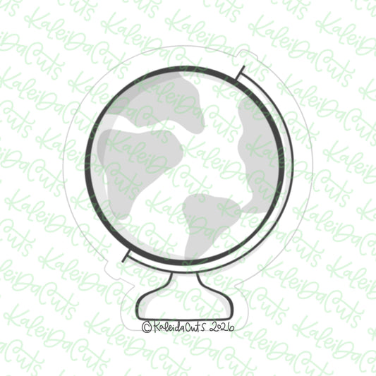 Vintage Globe Cookie Cutter