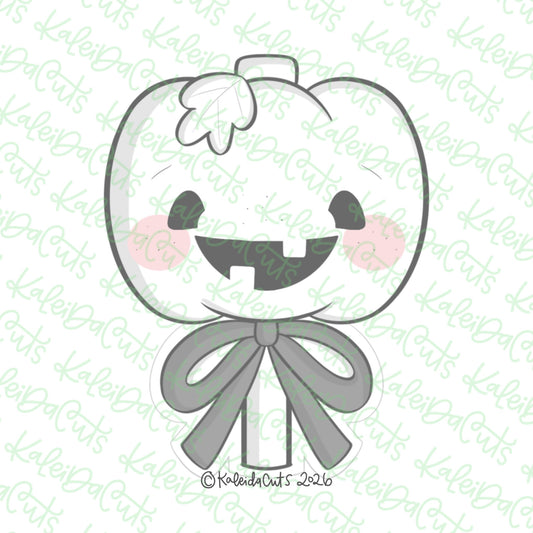 Pumpkin Cake Pop Cookie Cutter
