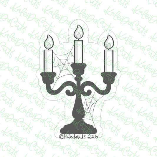 Spooky Candelabra Cookie Cutter