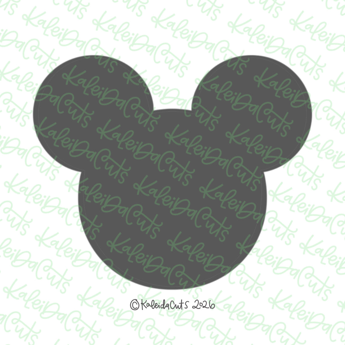 Round Mouse Cookie Cutter