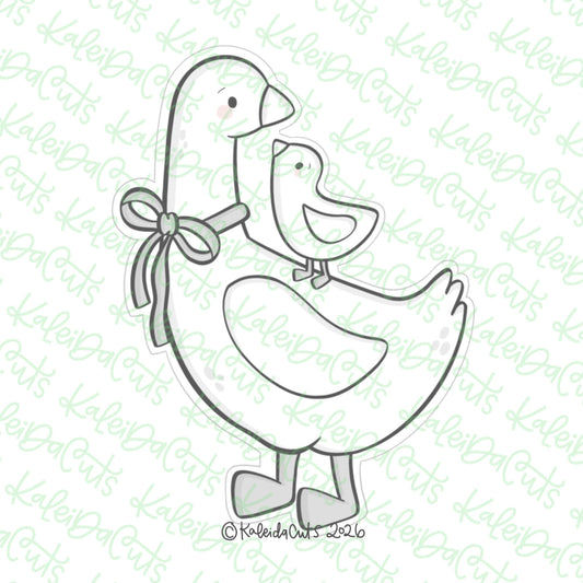 Spring Mother Goose Cookie Cutter