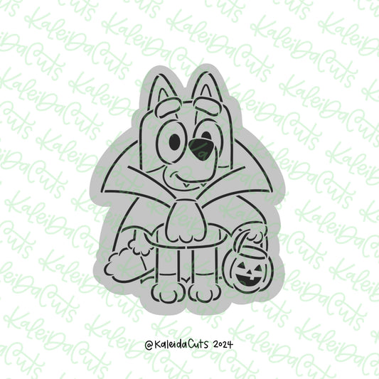 PYO Spooky Blue Pup Cookie Cutter