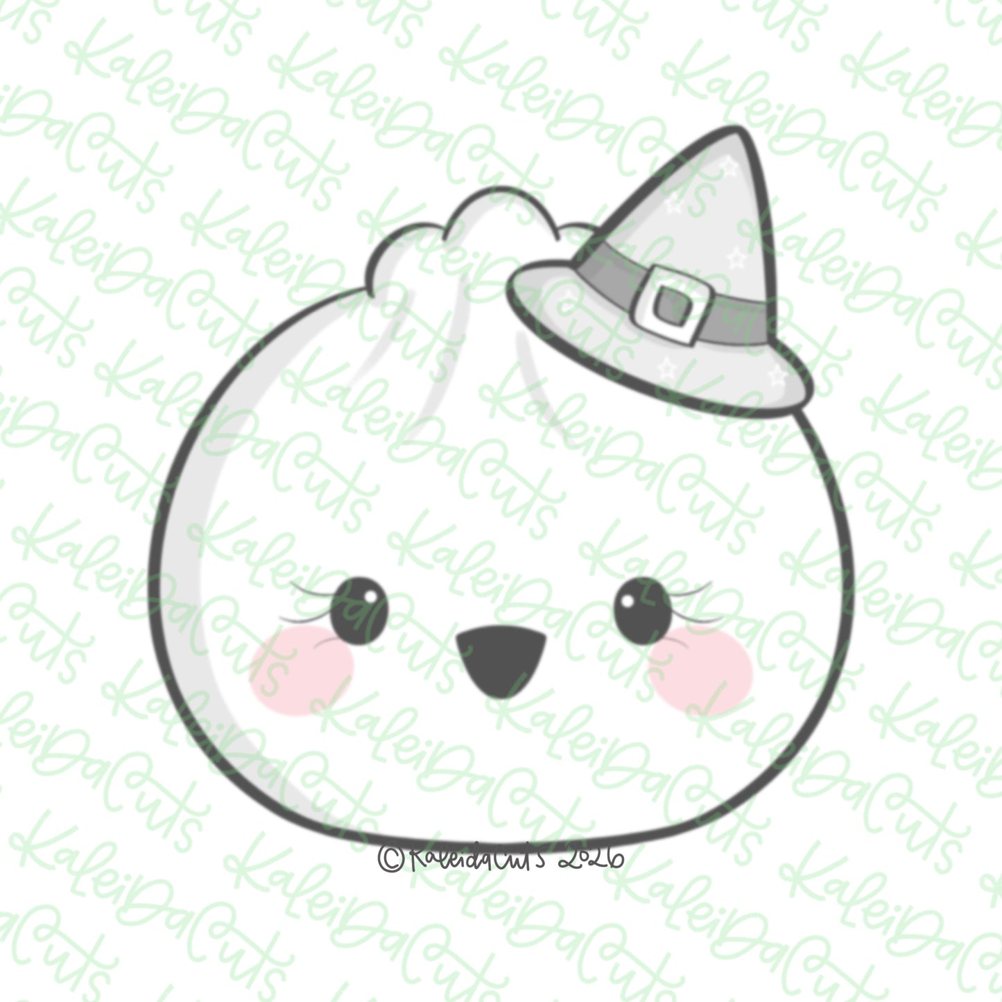 Witch Dumpling Cookie Cutter