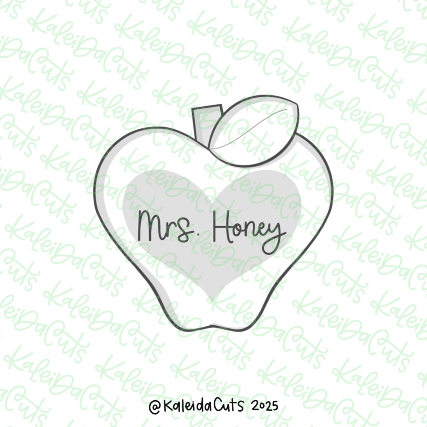 Loved Apple Cookie Cutter