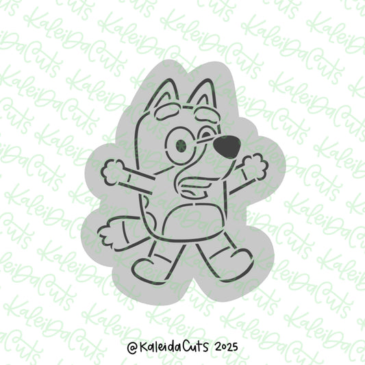 PYO Blue Pup Cookie Cutter