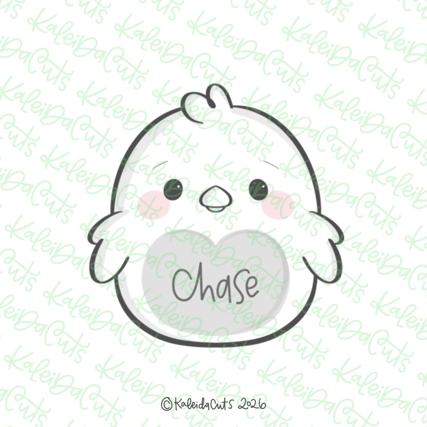 2026 Chubby Chick Cookie Cutter