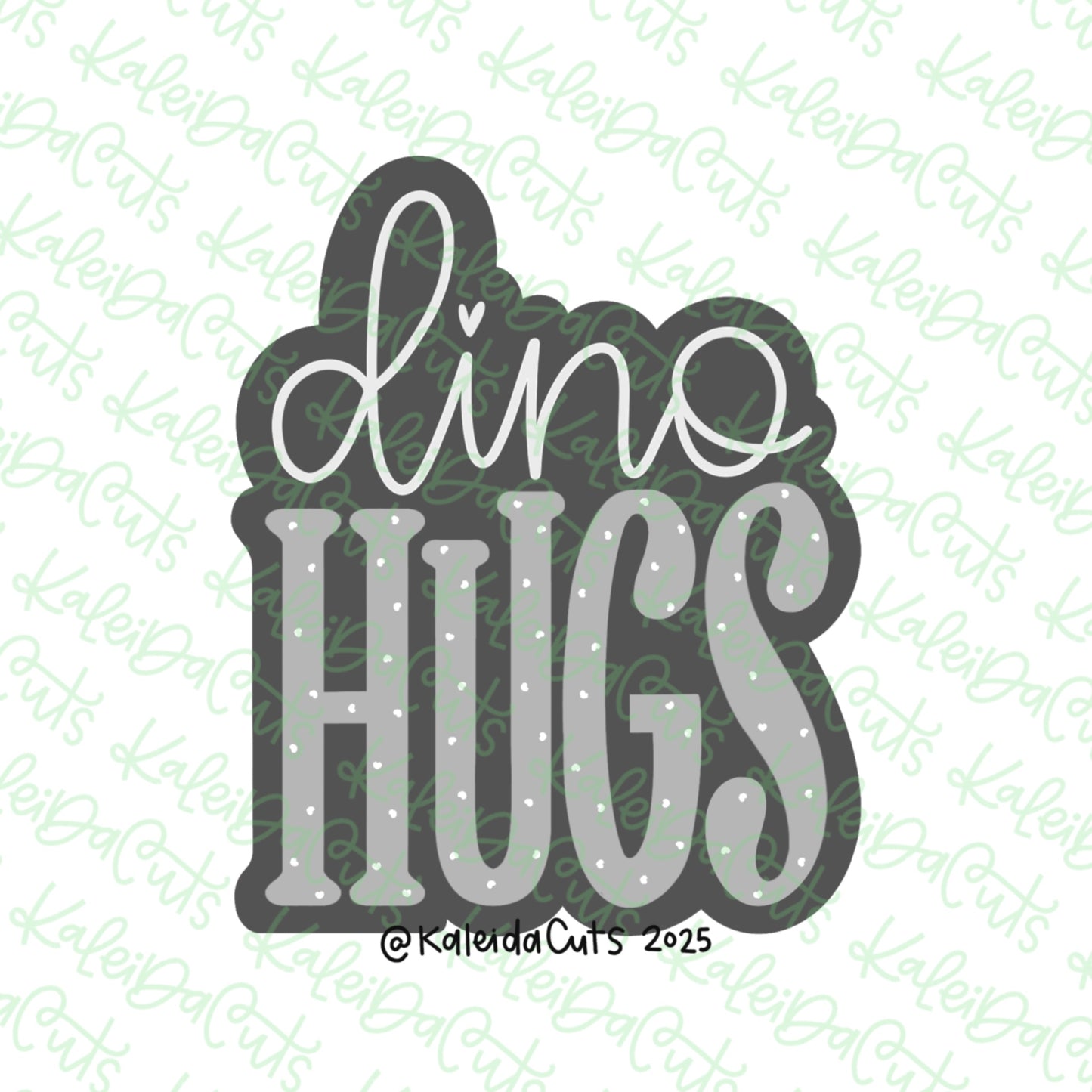 Dino Hugs Cookie Cutter
