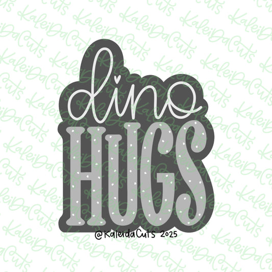 Dino Hugs Cookie Cutter