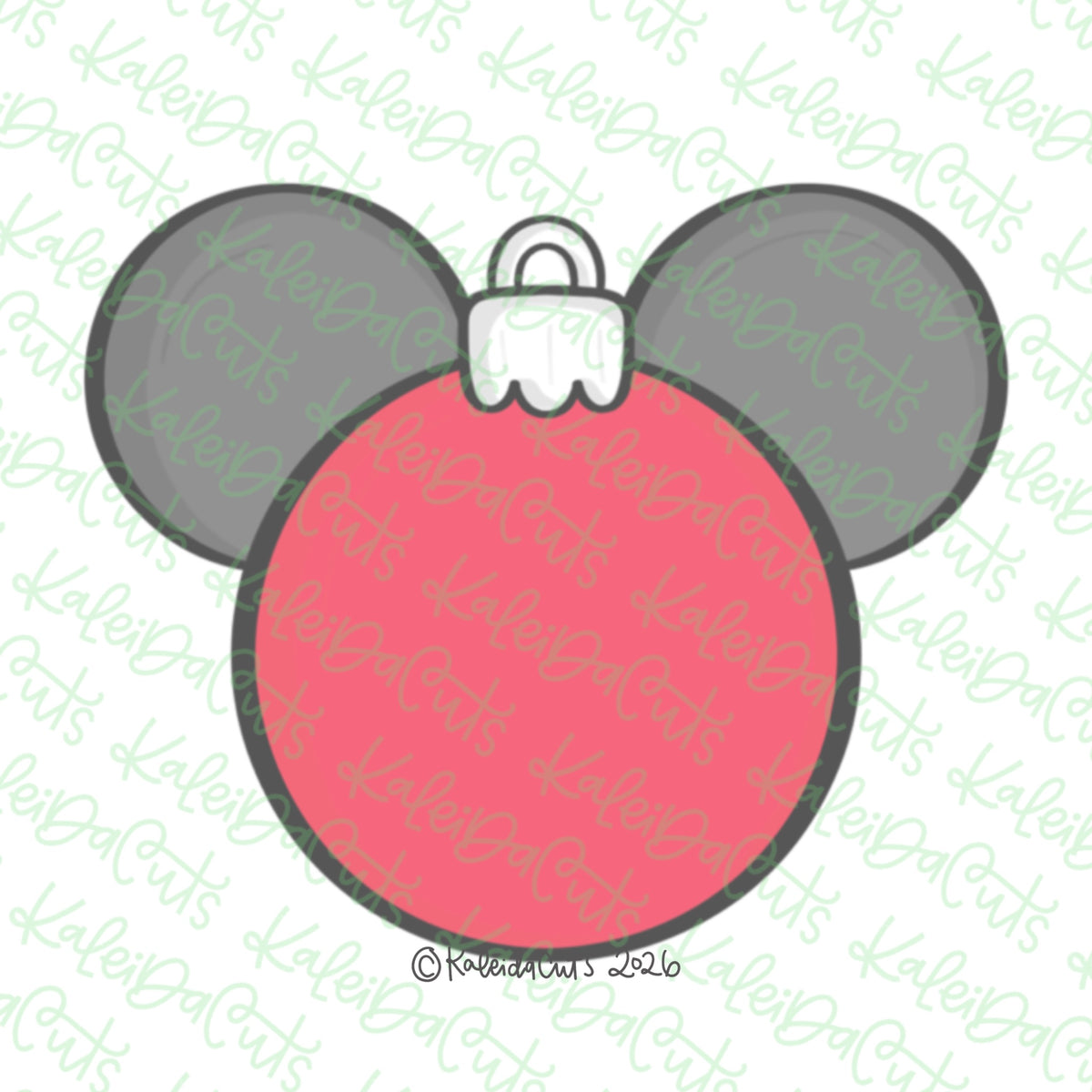 Mousemas Ornament Cookie Cutter
