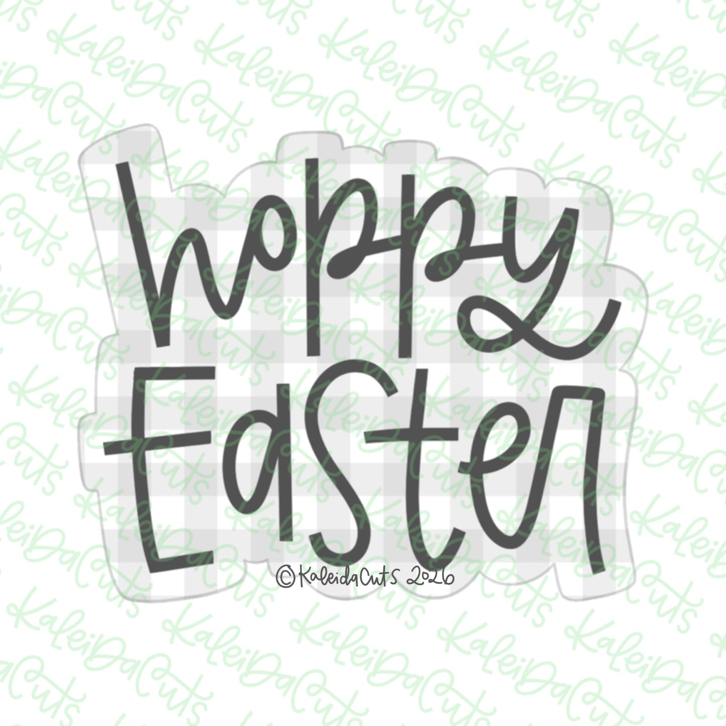 2026 Hoppy Easter Cookie Cutter