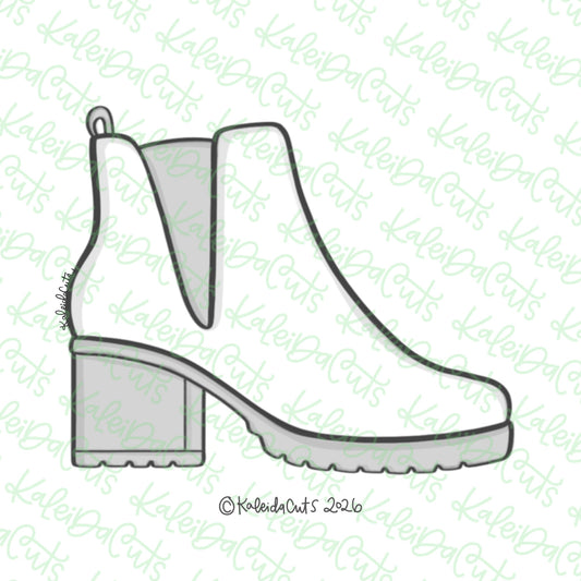 Fall Bootie Cookie Cutter