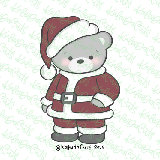 Santa Teddy Cookie Cutter