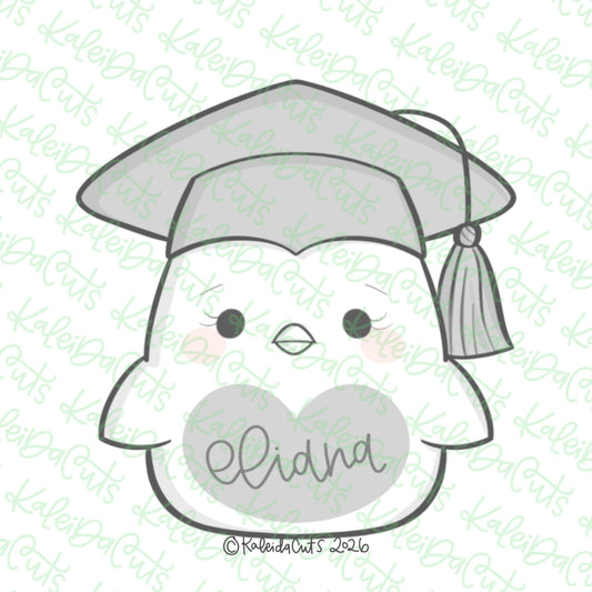 Chick Grad Cookie Cutter