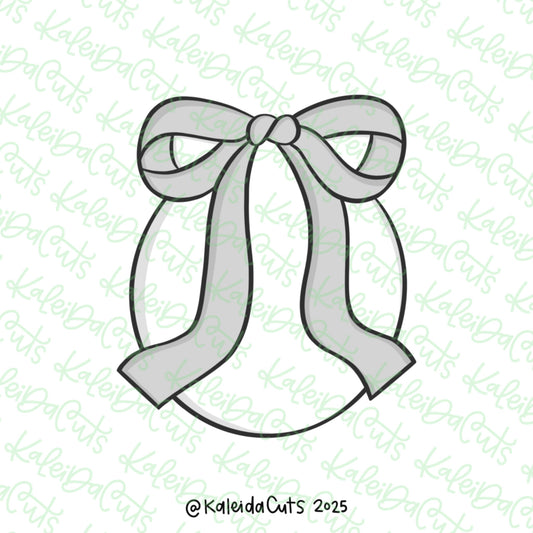 Easter Egg Coquette Cookie Cutter