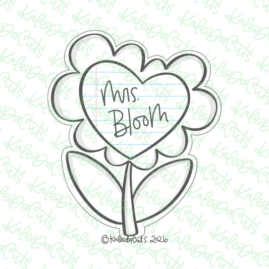 Scallop Heart Flower Cookie Cutter