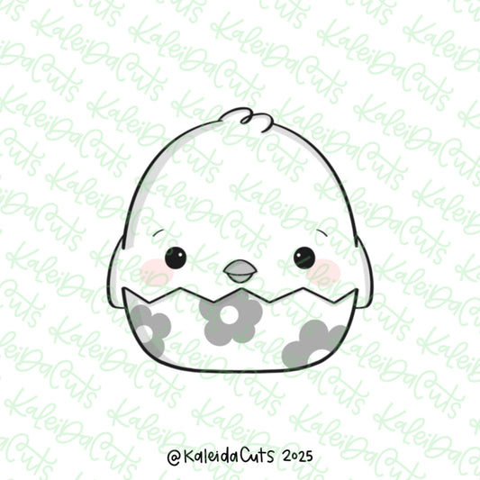 Squarish Chick Cookie Cutter