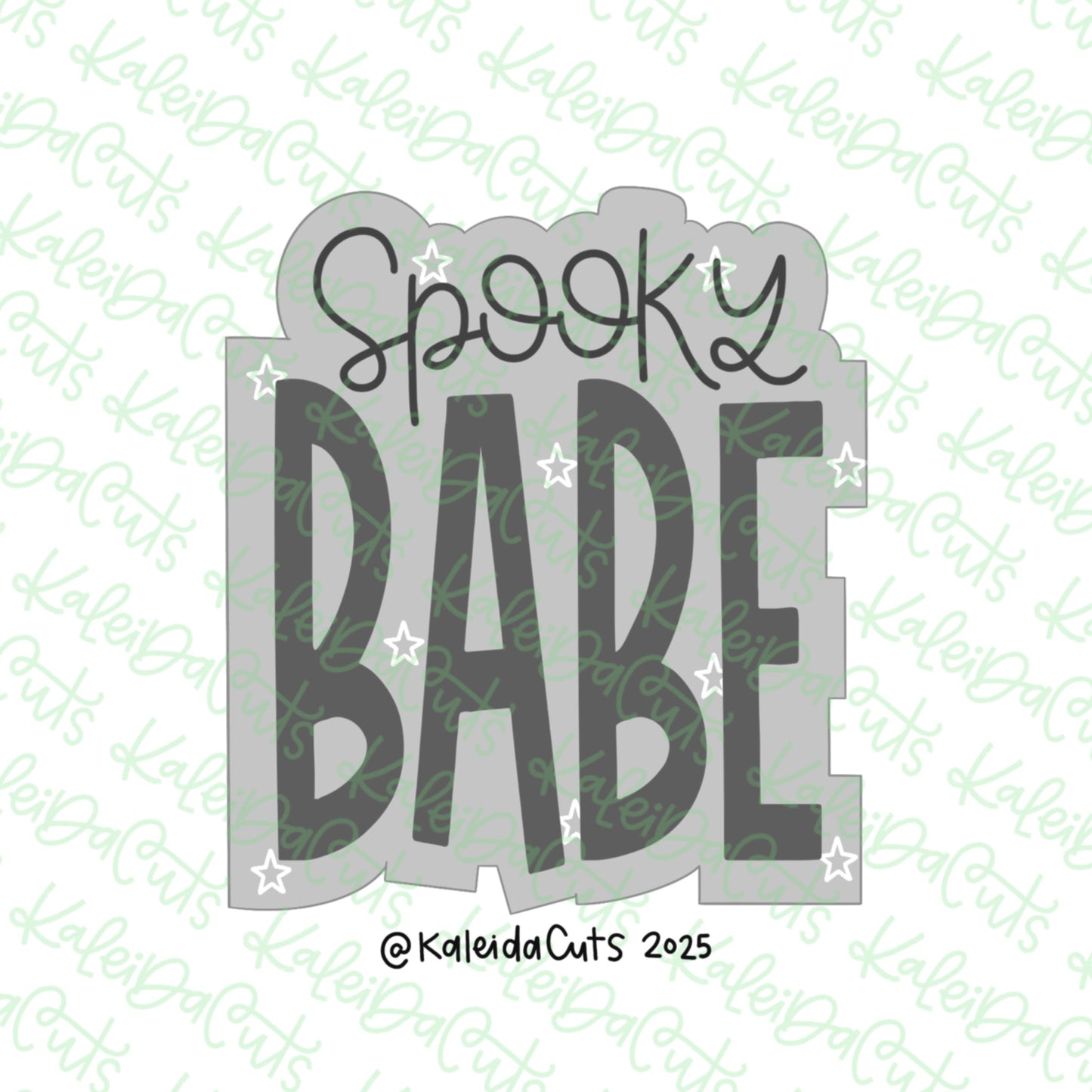 Spooky Babe Cookie Cutter
