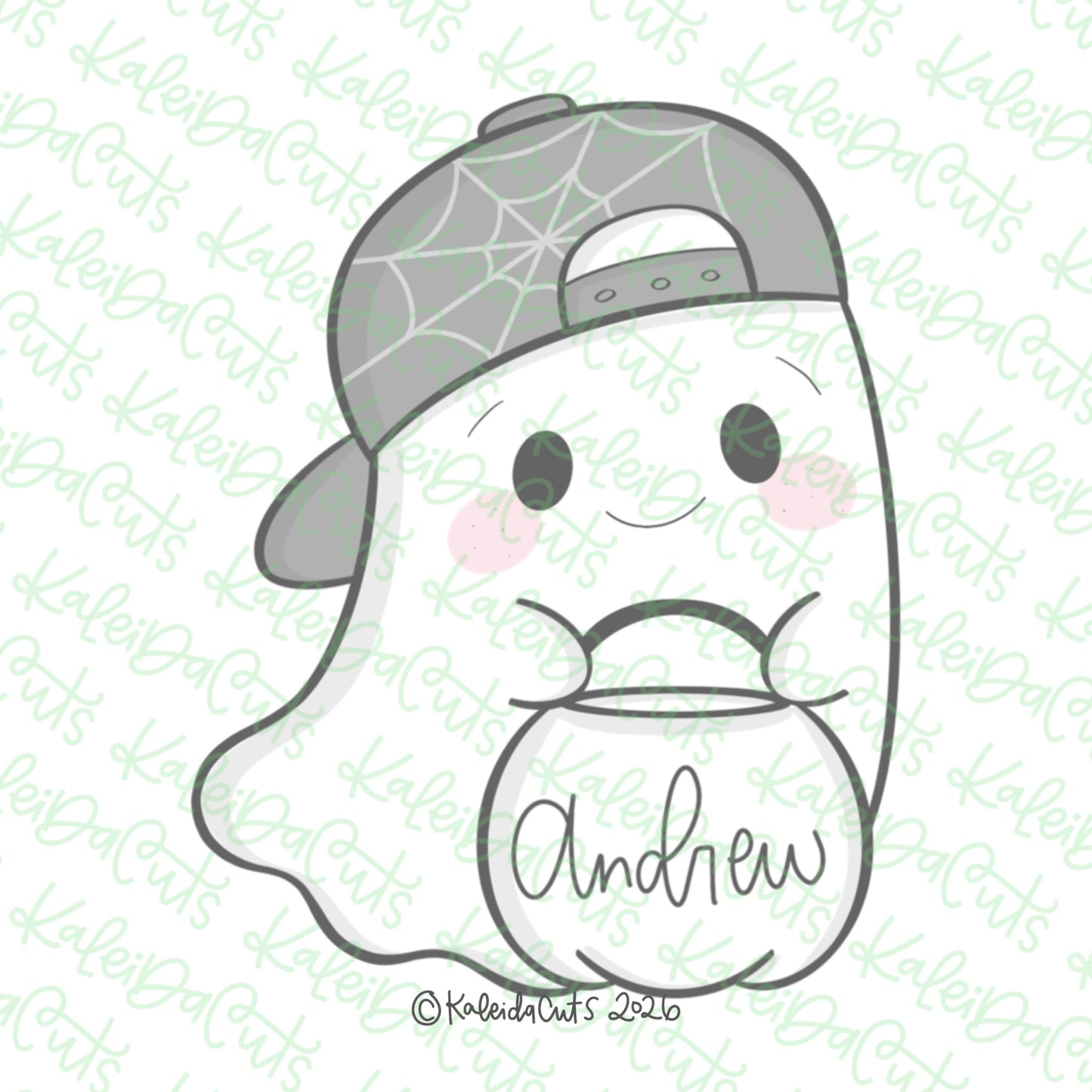 Ghost Boy Flying Cookie Cutter