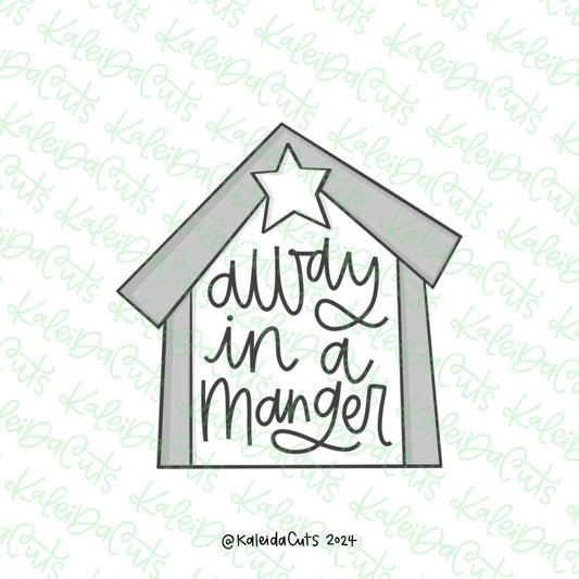 Advent Manger Cookie Cutter