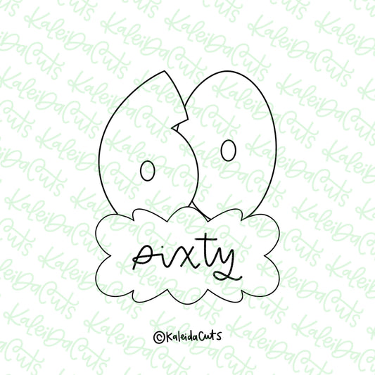 Nancy Sixty Cookie Cutter
