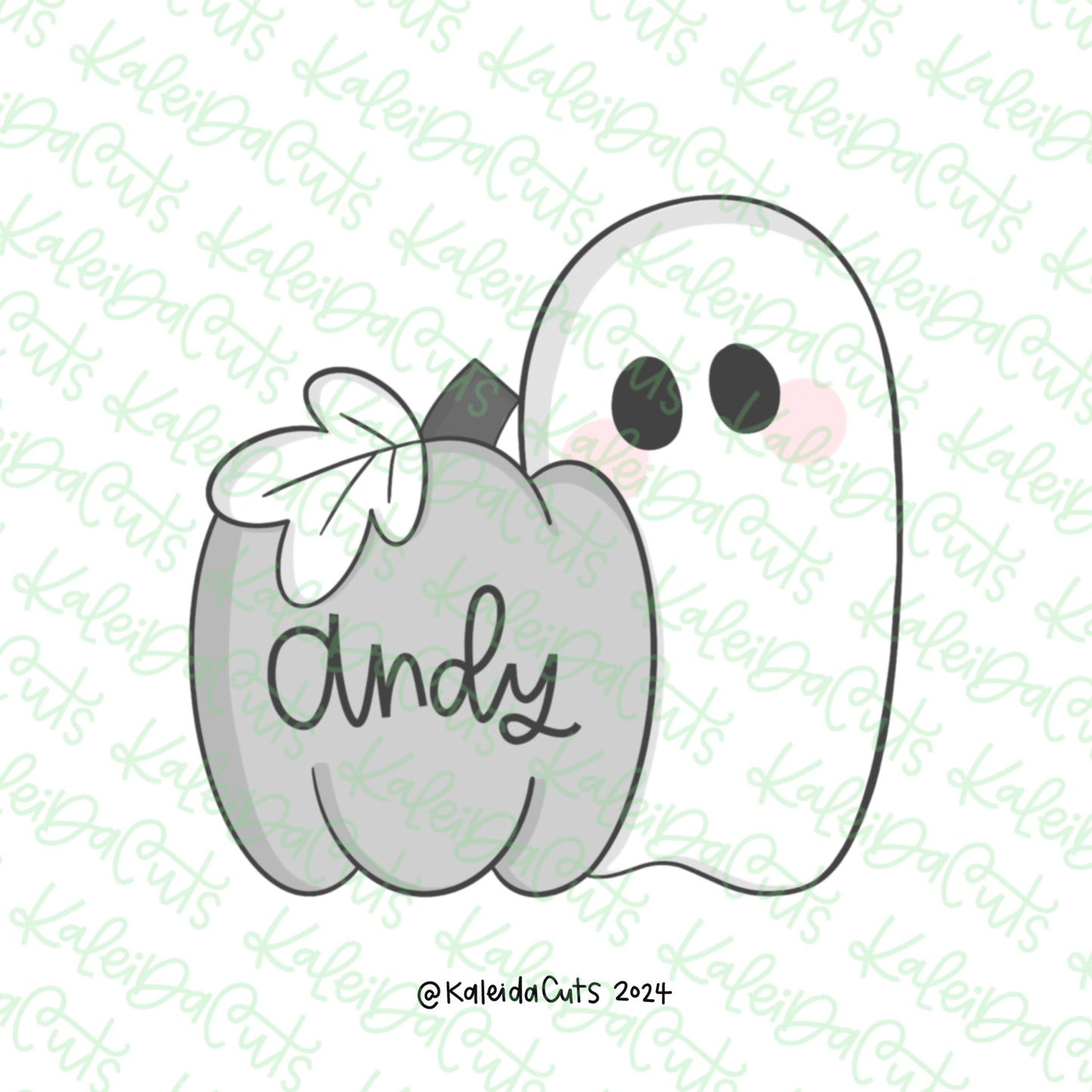 Ghost Pumpkin 2024 Cookie Cutter