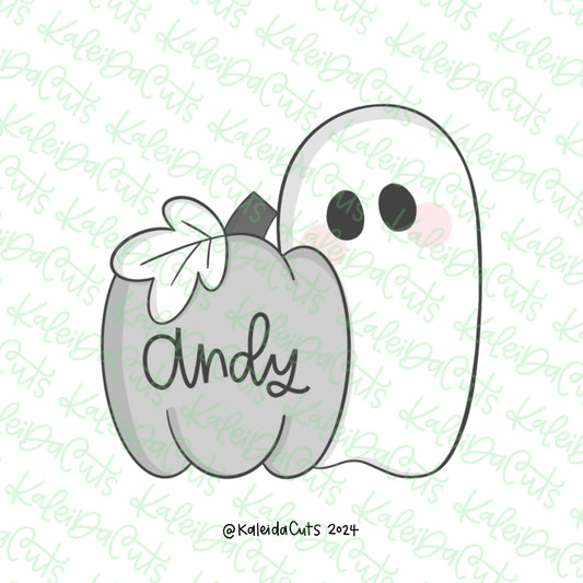 Ghost Pumpkin 2024 Cookie Cutter