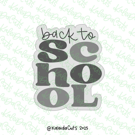 Back to School 2025 Cookie Cutter