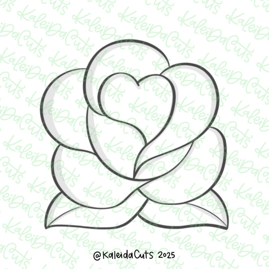 Simple Rose Cookie Cutter