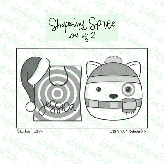 Shopping Spree Cookie Cutter Set of 2