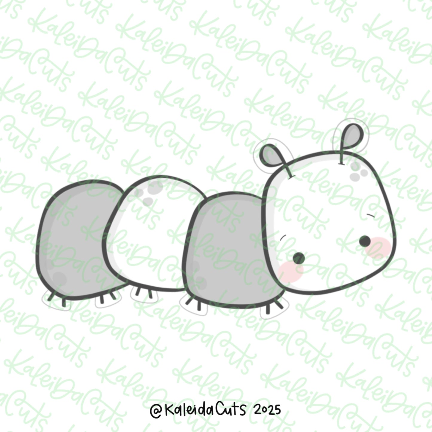 Spring Caterpillar Cookie Cutter