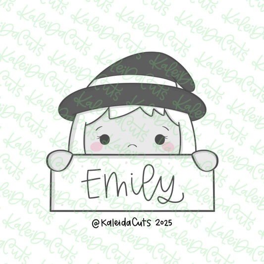 Witch 2025 Plaque 2 Cookie Cutter