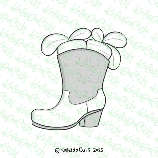 Cowboy Boot Carrots Cookie Cutter