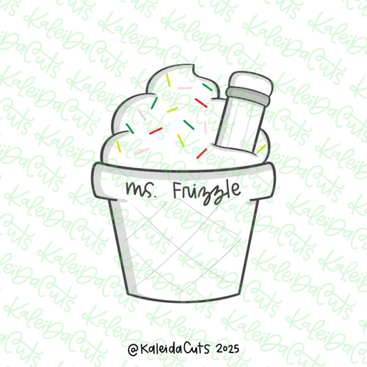 Ice Cream Pencil Treat Cookie Cutter