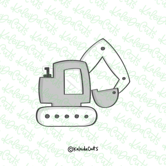 Construction Excavator Cookie Cutter