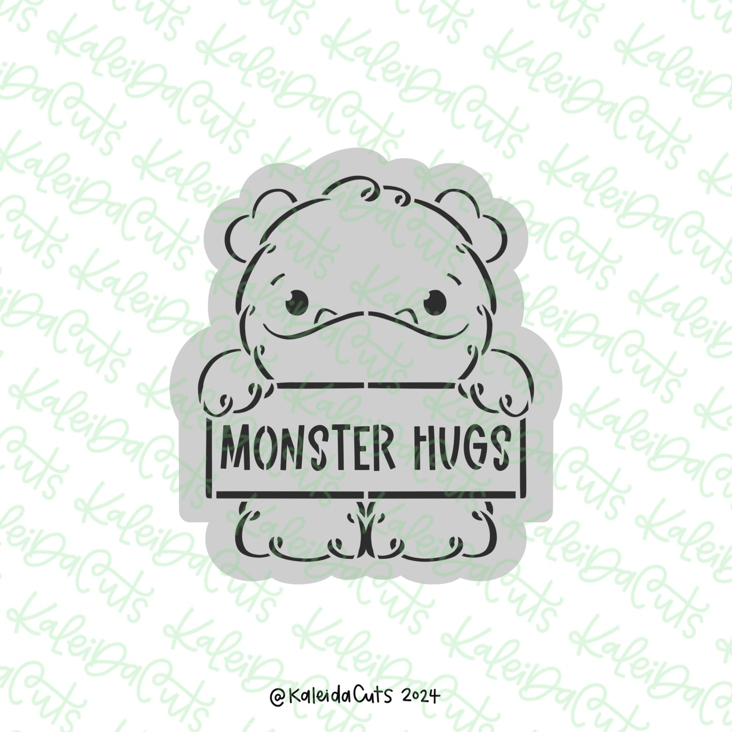 PYO Monster Plaque Cookie Cutter
