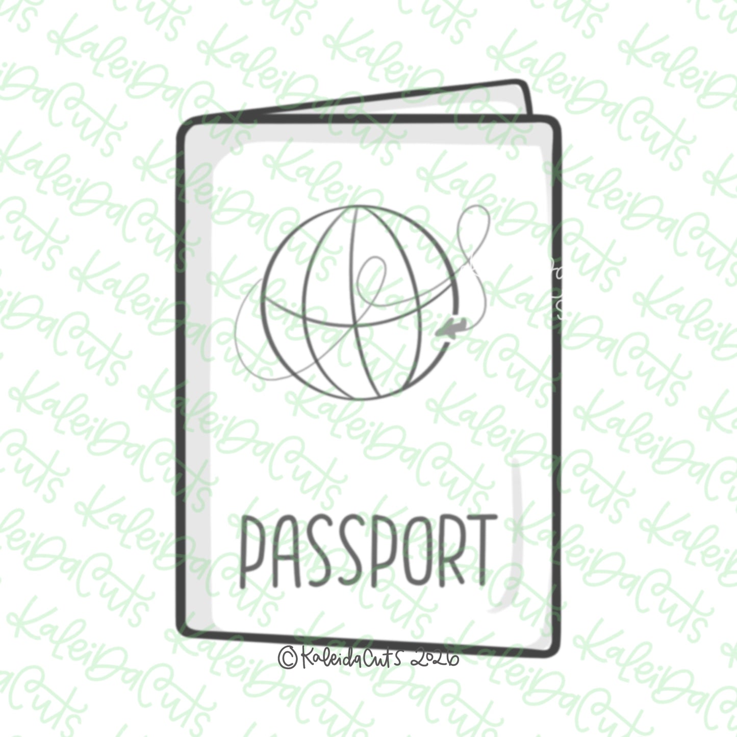 Passport Cookie Cutter